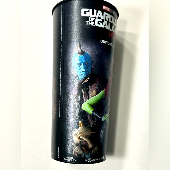 Marvel x Guardians of the Galaxy Vol. 2 - Banner Poster 9” Plastic Cup - Picture 3 of 9